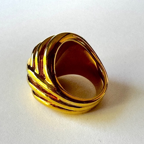 Woven Knot Ring Size 5 Women's Jewelry Vintage - Picture 5 of 9